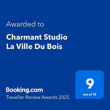 Charmant Studio La Ville Du Bois Exteriér fotografie
